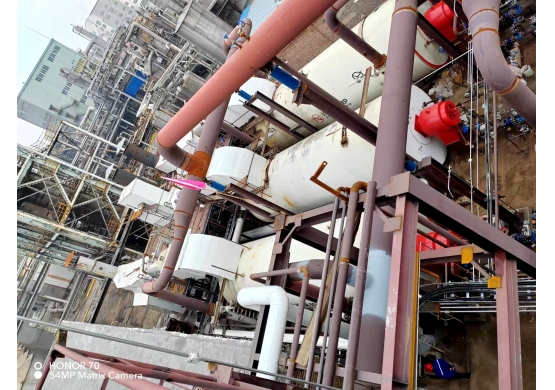 山西能源項目導熱油爐燃燒器系統改造